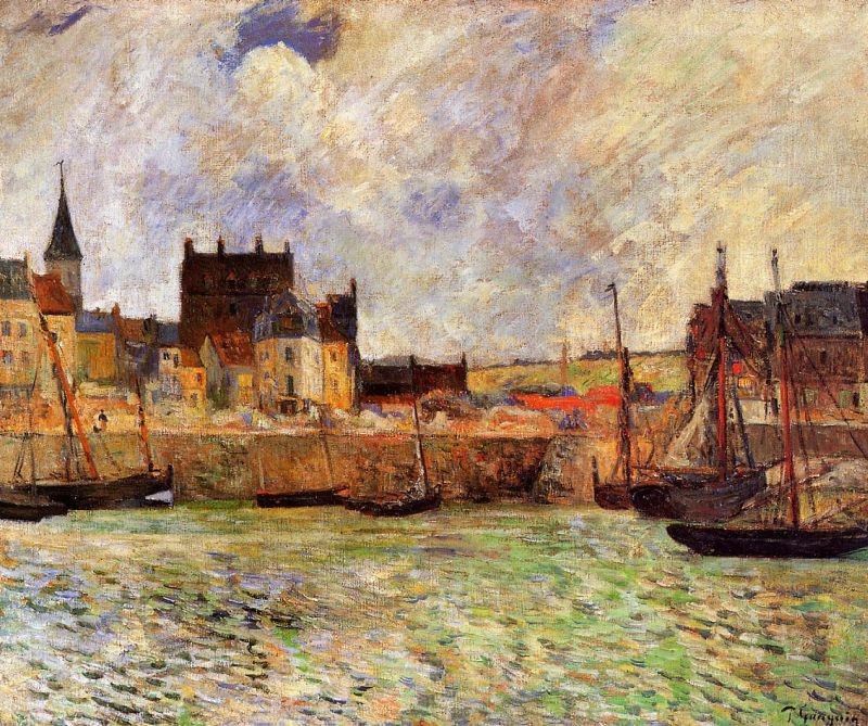 Paul Gauguin The Port Dieppe